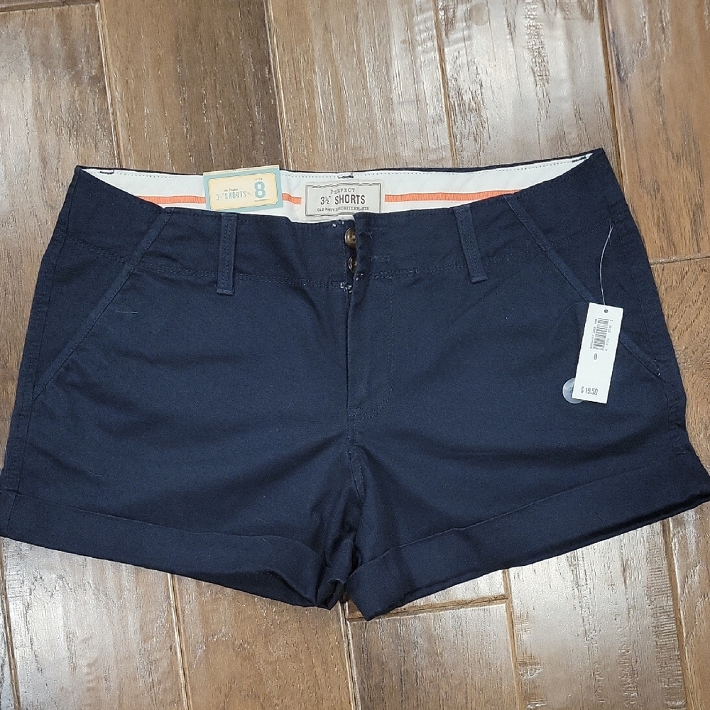 Women's Navy Shorts